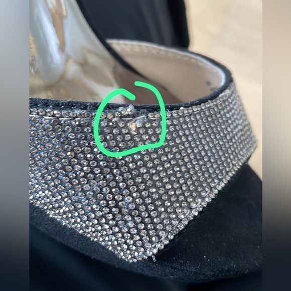 SUGAR Priscilla High Heel Platform Sandal - Sz 6 - Picture 9 of 12